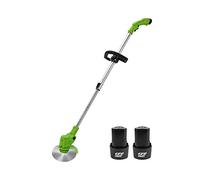 Tagliaerba a Batteria, tagliaerba a Batteria agli ioni di Litio da 12 V 2000 mAh, tagliaerba Elettrico, tagliaerba telescopico, tagliaerba da Giardino, tagliabordi tagliabordi, tagliaerba da Giardino