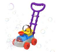 Tagliaerba a bolle,Macchina automatica della bolla con spinta elettrica divertente per la spiaggia | Giocattolo del tosaerba,Regalo per feste e giochi all'aperto all'aperto