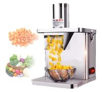 Tagliaerba a dadi di ortaggi commerciale affettatore elettrico di ortaggi 2 a 1 tagliaerba automatica a cipolla di patata con 5 lame