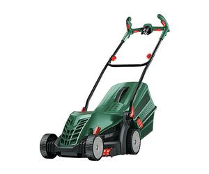 TAGLIAERBA BOSCH Elettrico ARM 34 1300 W, Larghezza di Taglio 34 cm, Cesto 40 L
