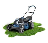 Cecotec Terrenator 3200.46 Total Z. Motore 144 cc, 2,4 kW e 3,2 CV, corpo in acciaio 46 cm, cambio di altezza sistema Z-Tech, 4in1 con mulching, ruote posteriori XL