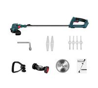 Tagliaerba Elettrico 21V 900W Tosaerba a Batteria Lunghezza Regolabile Taglierina Attrezzi da Giardino for Uso Domestico(B No Battery)