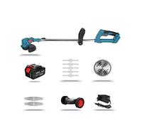 Tagliaerba Elettrico da 1800 W Tosaerba a Batteria Tagliasiepi Potatura elettrica da Giardino Portatile Regolabile(with 1 Battery Set)