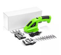 TAGLIAERBA ELETTRICO FORBICE A BATTERIA 2LAME TAGLIASIEPI CESOIE SFOLTIRAMI ERBA