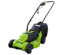 ：Tagliaerba Elettrico Senza Fili Con Grande Cassetta Per L'erba, Altezze Di Taglio Regolabili, Design Pieghevole Per Un Facile Stoccaggio, Ideale Per Giardini, Cortili E Fattorie