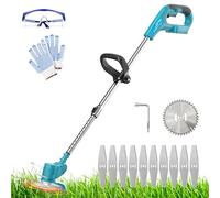 Tagliaerba Makita 18V DUR181Z con Batteria BL1830B, Manico Telescopico Regolabile, Bobina di Filo Automatica per il Giardino (Batteria Non Inclusa)