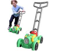Tagliaerba Per Bolle Di Sapone - ABS 44x19cm | Soffiatore Potenziato Con E Suoni | Macchina Automatica Anti-Perdita Bambini Gioco Esterno Giardino Attività Estiva E Svago