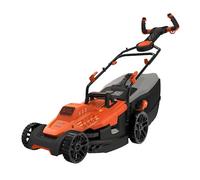 Black & Decker BEMW451BH-QS tagliaerba Tagliaerba a spinta AC Nero, Arancione