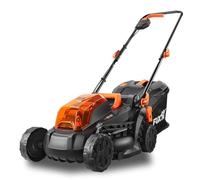 Tagliaerba Tosaerba a batteria 2x20V FUXTEC FX-E1RM20 - larghezza di taglio di 33cm /sacco raccoglierba 35L - Senza batterie e senza caricatore