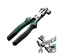 Tagliafili Utensili a combinati da 9 pollici ad alta durezza | Pinza tagliafili per elettricisti domestici Idraulici Falegnami Meccanici automobilistici Fissaggio Serraggio Avvolgimento