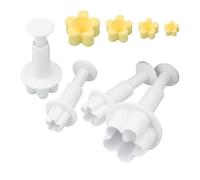 Tagliafiori Per Fondant | Utensile Sicuro Per Lavastoviglie Per Stampini Biscotti 4 Pezzi | Forma Sicura Lavastoviglie Cutter Biscotti | Per Bambini Natale Torta Crostata Caramelle Cioccolato