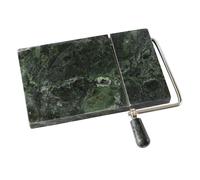 Tagliaformaggi Tagliere Marmo Verde Green Marble Cheese Wire Board 15x23cm