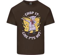 Taglialo Come Se Fosse Caldo Maglietta Divertente Per Chef BBQ Bambini