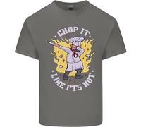 Taglialo Come Se Fosse Caldo Maglietta Divertente Per Chef BBQ Bambini