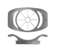 Tagliamele a spicchi in polipropilene e lama in acciaio inox colore grigio chiaro