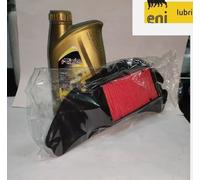 Tagliando 1lt OLIO ENI I-RIDE 10W40 Synthetic + filro aria sh125 sh150 01-12