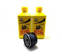 TAGLIANDO 2Lt OLIO XTC C60 5w40 + FILTRO GILERA NEXUS / SP 500 2006 2007 2008