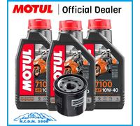 TAGLIANDO 3 LITRI OLIO MOTUL 7100 10W40 NC750X ABS 2014 + FILTRO OLIO SPECIFICO