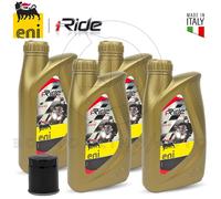 TAGLIANDO 4L OLIO ENI i-RIDE 10W60 YAMAHA XV PC ROAD STAR WARRIOR 1700 2002-2010