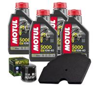 TAGLIANDO 4LT MOTUL 5000 10W40 FILTRO ARIA/OLIO per BENELLI TRK 502/ X 2017-2023
