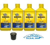 TAGLIANDO 4LT OLIO BARDAHL XTM SYNT 15W50+FILTRO DUCATI MONSTER S2R