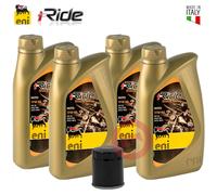 TAGLIANDO 4LT OLIO ENI i-RIDE 10W40 FILTRO HONDA PC PACIFIC COAST 800 1989-1998