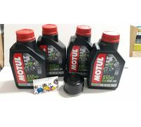 TAGLIANDO 4lt OLIO MOTUL 5100 10W30 + filtro HONDA NC 750 X 2014 2015 2016 2017