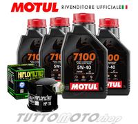 Tagliando APRILIA RSV4 1000 R APRC 2011-2014 / MOTUL 7100 5W40 + filtro olio