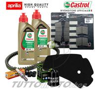 Tagliando APRILIA Scarabeo 250 IE E3 2008 2009 Kit Olio Castrol Scooter Completo