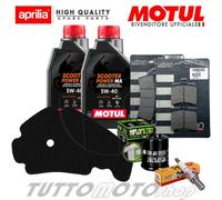 Tagliando APRILIA Scarabeo 250 IE E3 2008 2009 / Kit Olio Motul Scooter 5W40 4T