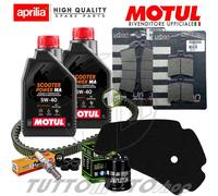 Tagliando APRILIA Scarabeo 250 IE E3 2008 2009 / Kit Olio Motul Scooter Completo