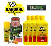 Tagliando Bardahl 10W50 Off-Road filtro olio aria candela spray NX 650 Dominator