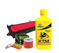 Tagliando Bardahl XTM 10W40 filtro olio aria candela S u z u k i UX Sixteen 125/150