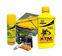 Tagliando Bardahl XTM 20W50 filtro olio aria candele spray Yamaha YZF 600 R