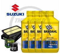 Tagliando Bardahl XTM 20W50 filtro olio aria Suzuki GSF/GSX F 650/1250 Bandit
