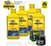 TAGLIANDO BARDAHL XTM SYNT 10W40 FILTRO OLIO SUZUKI DL V-STROM 1000 2014