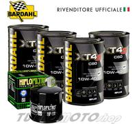 TAGLIANDO BARDAHL XTS C60 10W40 FILTRO OLIO ARCTIC CAT 500 1998-2004