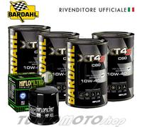 TAGLIANDO BARDAHL XTS XT-S C60 10W40 FILTRO OLIO KAWASAKI ZX-9R NINJA 900 2000