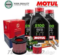 Tagliando BENELLI Imperiale 400 2022 2023 / Kit Olio Motul 5100 Filtri Candele