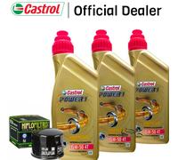 TAGLIANDO BMW F 700 GS OLIO CASTROL POWER 1 15W50 FILTRO OLIO HIFLO HF160