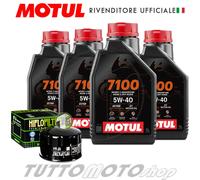 Tagliando BMW F 900 R 2017 2018 2019 2020 2021 / MOTUL 7100 5W40 + Filtro olio