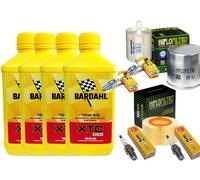 TAGLIANDO BMW R 1150 RT 2003 2005 BARDAHL XTC 15W50 F. OLIO ARIA BENZINA CANDELE