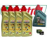 TAGLIANDO BMW R/850/RT 1996/2001 4 CASTROL POWER1 10W40 FILTRO OLIO + OMAGGIO