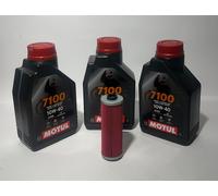 Tagliando BMW R80 GS Basic 800 cc 1996 Filtro Olio MOTUL 7100 10w40