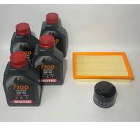 Tagliando BMW S 1000 RR HP4 dal 2012 al 2015 Filtro Aria Olio MOTUL 7100 5w40