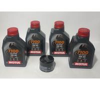 Tagliando BMW S 1000 XR dal 2015 al 2025 Filtro Olio MOTUL 7100 5w40