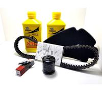 TAGLIANDO CINGHIA 2L OLIO BARDAHL 5W40 CINGHIA PIAGGIO BEVERLY TOURER 300 2009