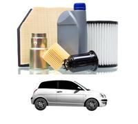 Tagliando compatibile con LANCIA Ypsilon 1.2 44 kw Benzina 2003-2011 - 3 Lt di olio + 3 Filtri