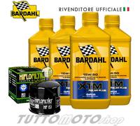 Tagliando DUCATI Monster 620 ie 2002 2003 / Kit Olio Bardahl XTM 15W50 + Filtro