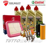 Tagliando DUCATI Panigale Final Edition 1299cc 2018 Castrol 15W50 Filtri Candele